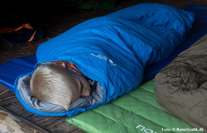 Soveposen skal passe til barnet.