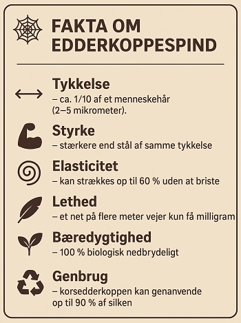 Fakta om edderkoppespind