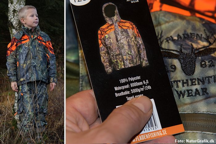 Hunting jacket Jr camou 128-164