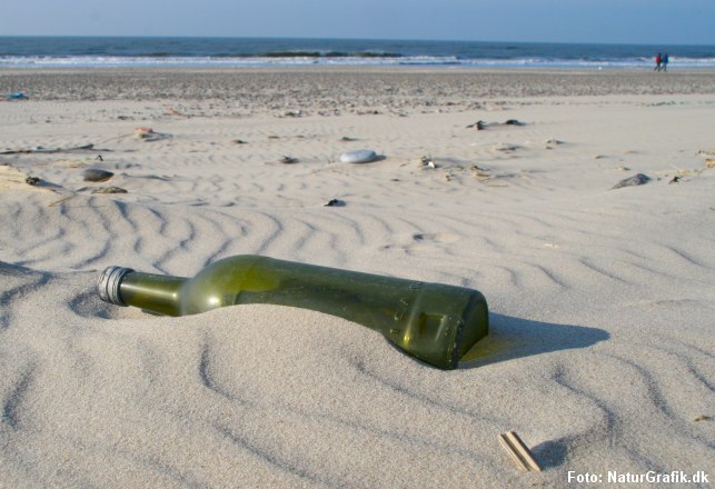 flaske_strand