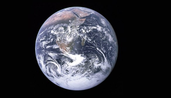 Jorden fotograferet fra Apollo 17. Foto: NASA.